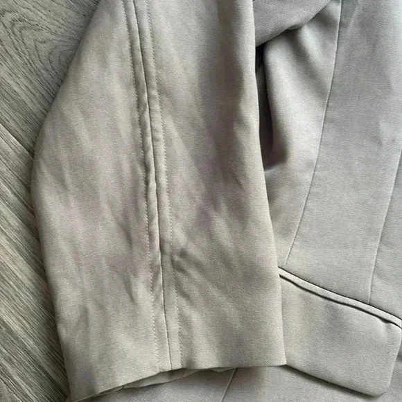 Heartloom Taupe Blazer with Button Detail - Picture 5 of 16